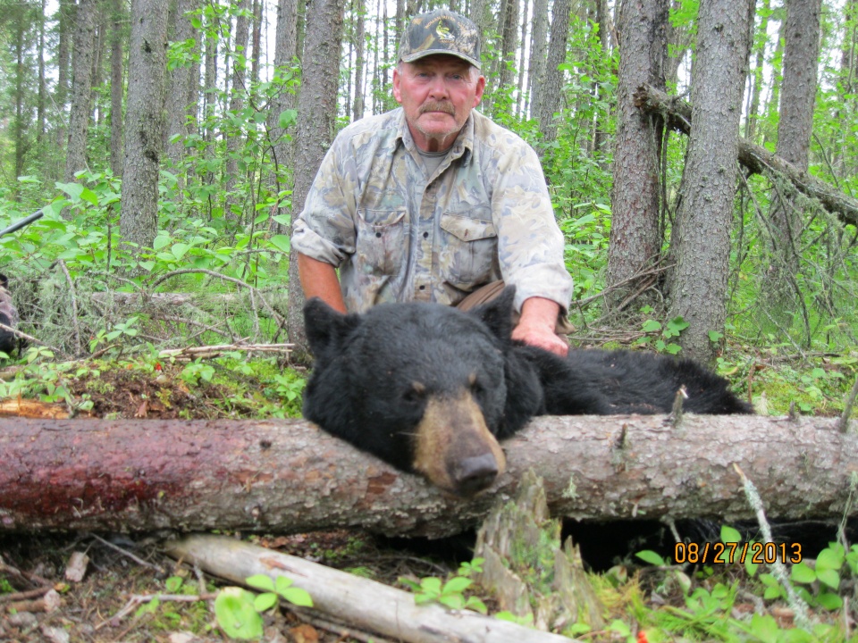 Black Bear & Big Game Trophy Hunting Trips in Ontario