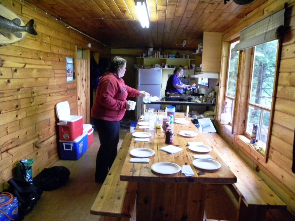 housekeeping cabin interior