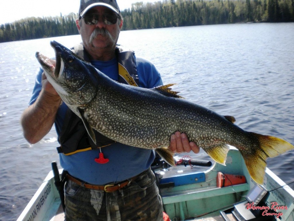 Lake Trout Ice Fishing Techniques & Trips at Lodge in Ontario