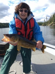 Trophy Walleye Fishing at Woman River Camp