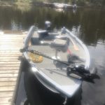 G3 outfitter with a 50 hp yamaha motor. Lots of space and storage