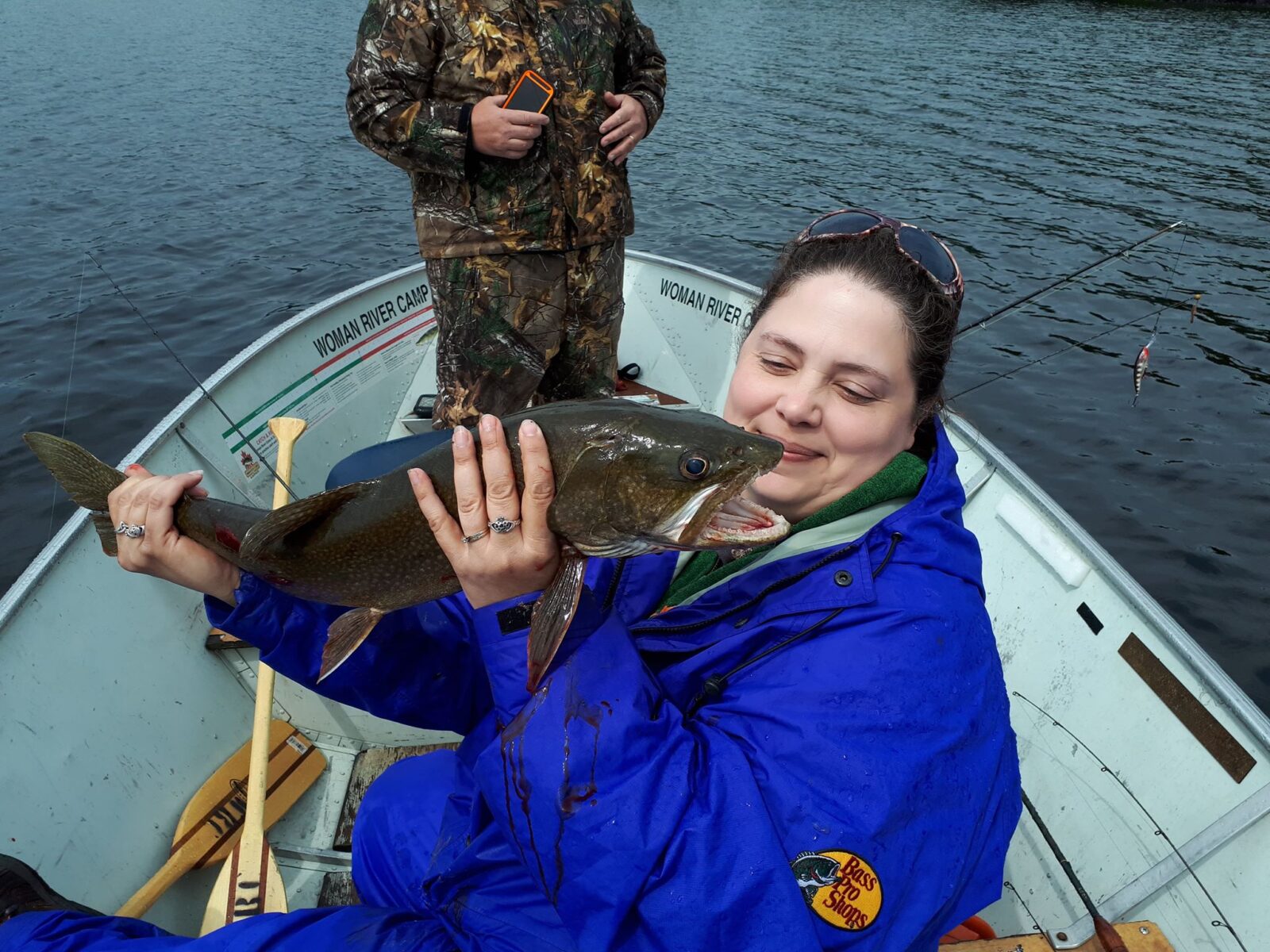 fishing at woman river camp