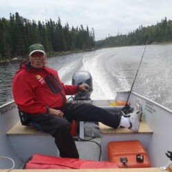 fishing at woman river camp