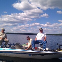 fishing at woman river camp