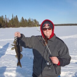 ice fishing