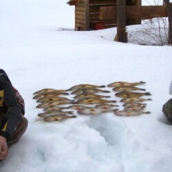 ice fishing