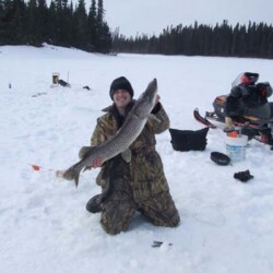 ice fishing