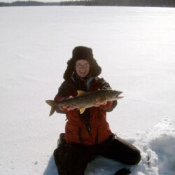 ice fishing