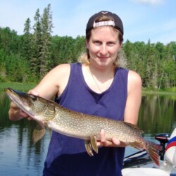 northern pike fishing