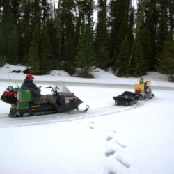 ice fishing