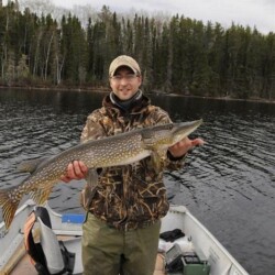 fishing at woman river camp