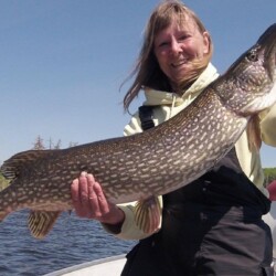 fishing at woman river camp