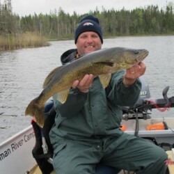 fishing at woman river camp