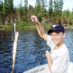 fishing at woman river camp