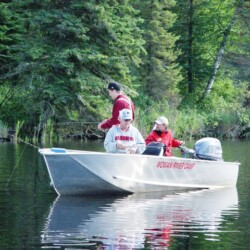 fishing at woman river camp