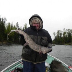 fishing at woman river camp