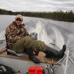 fishing at woman river camp