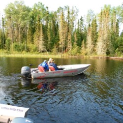 fishing at woman river camp