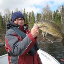 fishing at woman river camp