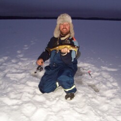 walleye ice fishing