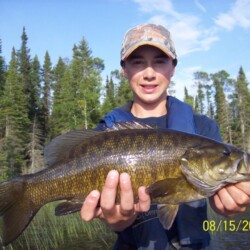 fishing at woman river camp