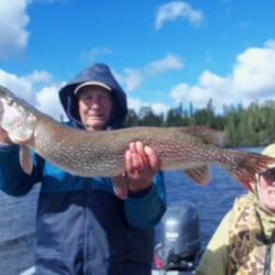 fishing at woman river camp