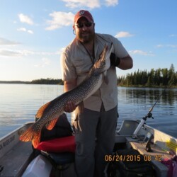 fishing at woman river camp