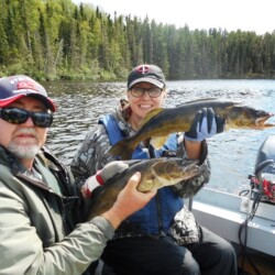 fishing at woman river camp