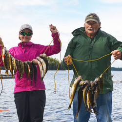 fishing at woman river camp