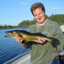 fishing at woman river camp