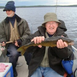fishing at woman river camp