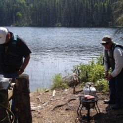 camping near lake