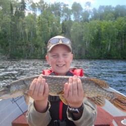 fishing at woman river camp