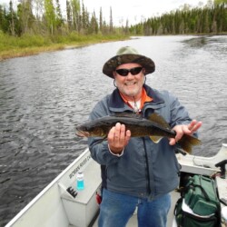 fishing at woman river camp