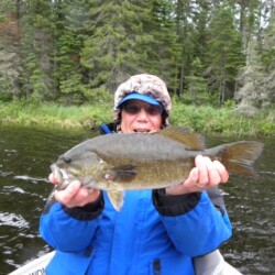 fishing at woman river camp