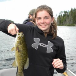 fishing at woman river camp