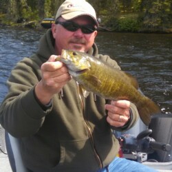 fishing at woman river camp