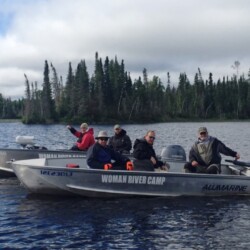 fishing at woman river camp