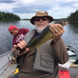 fishing at woman river camp
