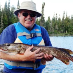 fishing at woman river camp