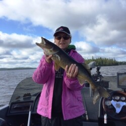 fishing at woman river camp