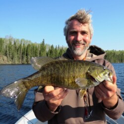 fishing at woman river camp