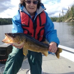 fishing at woman river camp