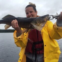 fishing at woman river camp