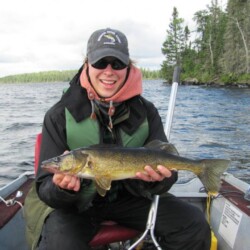 fishing at woman river camp