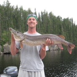 fishing at woman river camp