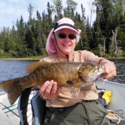 fishing at woman river camp