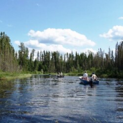 fishing at woman river camp