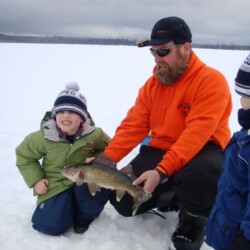 fishing at woman river camp