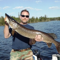 fishing at woman river camp